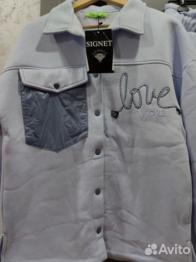 Спортивный костюм на флисе женский Турция