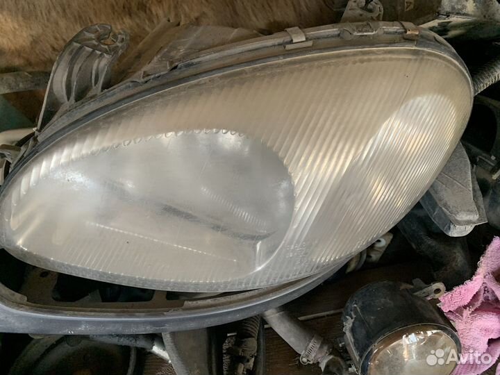 Фары на ланос