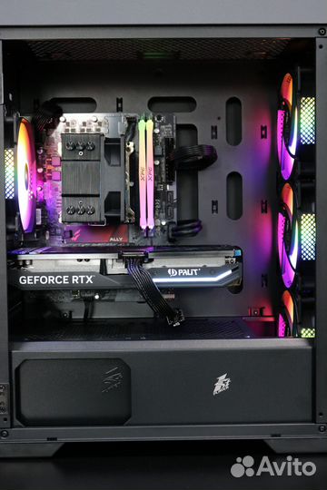 Игровой пк intel 12400f/RTX 4060/16gb DDR4