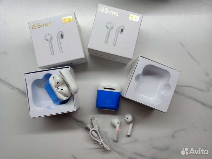 Новые беспроводные блютуз наушники tws