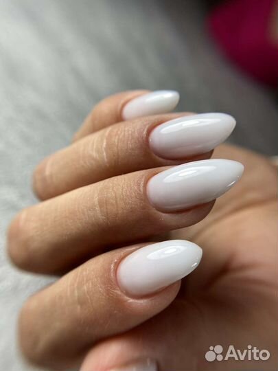Маникюр с укреплением и покрытием