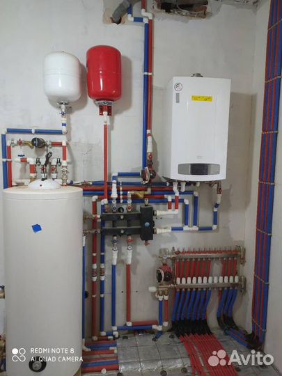 Отопительные системы, теплый пол, водоснабжение