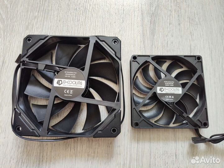 Вентиляторы для корпусов и радиаторов