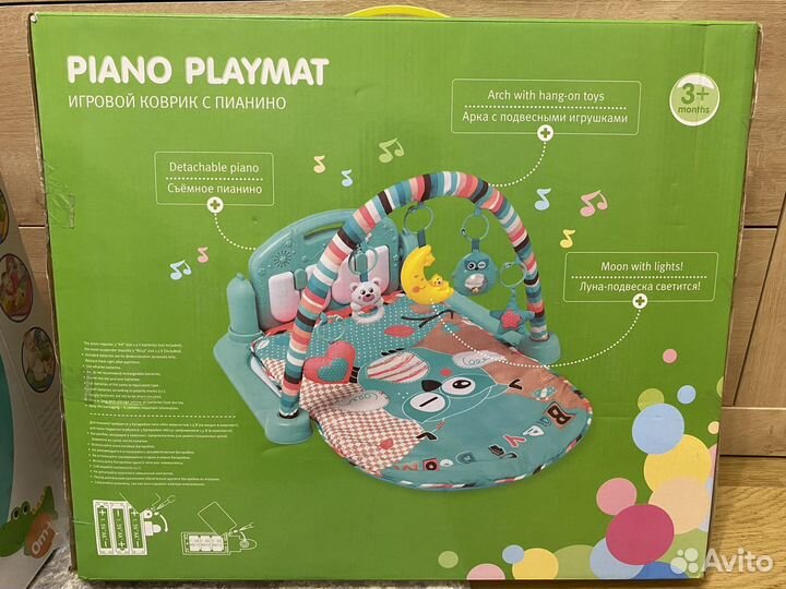 Игровой коврик с пианино Baby Go