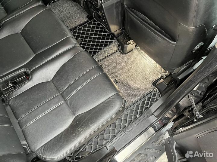 3Д коврики из экокожи 3D автопутешествия