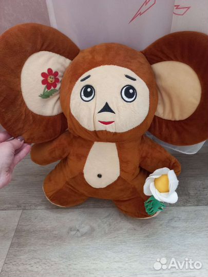 Игрушка чебурашка мягкая