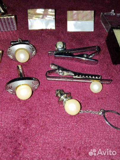 Винтаж,запонки американские 70годы
