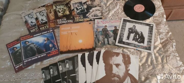 Пластинки виниловые СССР, 18 шт