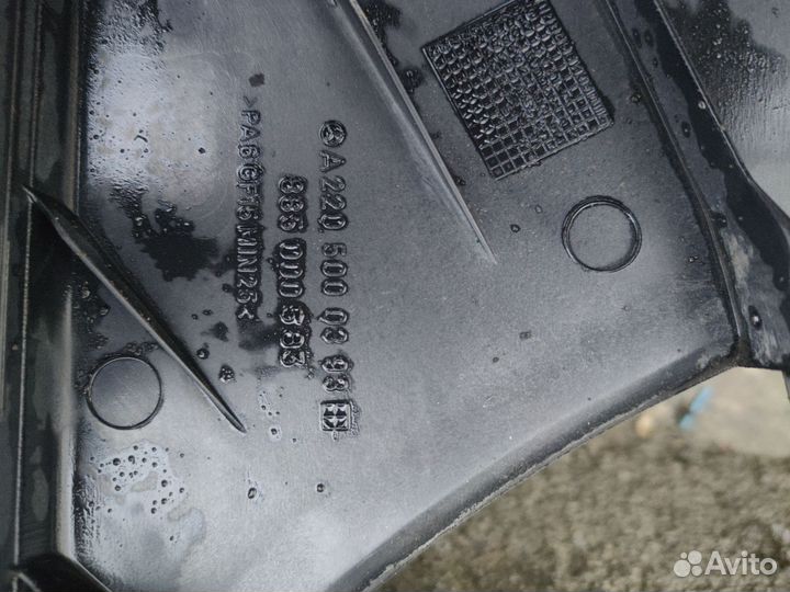 Вентилятор охлаждения мерседес w220 om628 4,0d