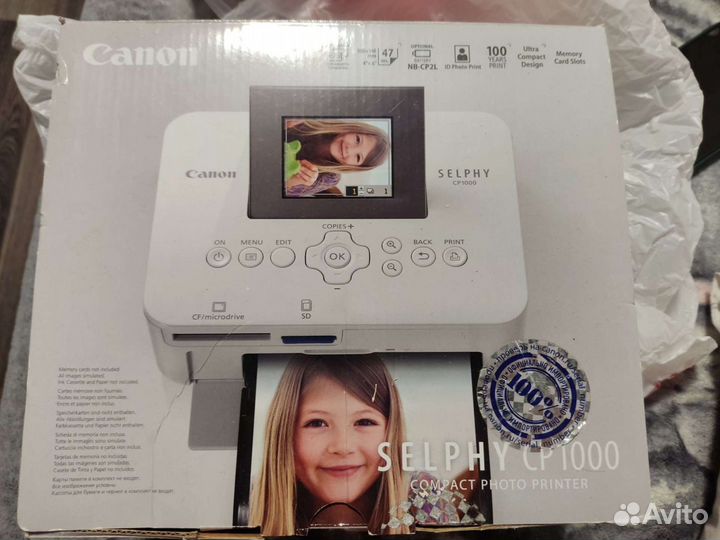 Фотопринтер canon