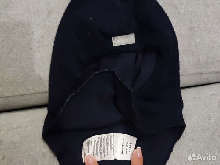 Шапка шлем lassie 46-48, краги 2, варежки