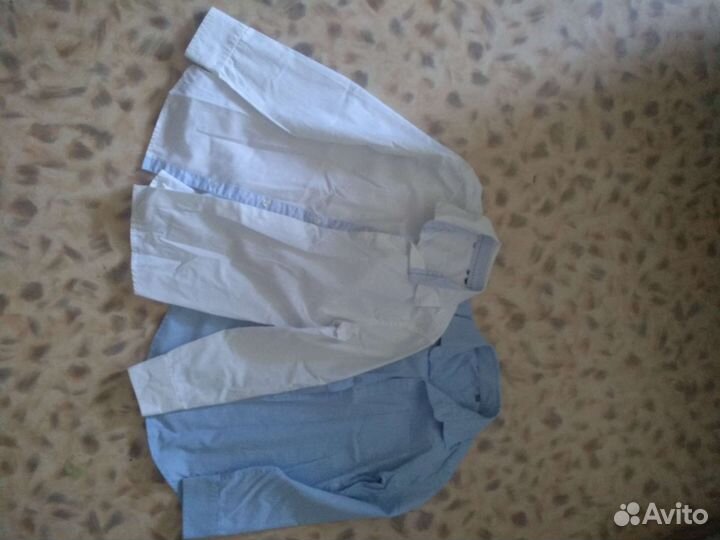 Рубашки на мальчика р.128 за 2шт