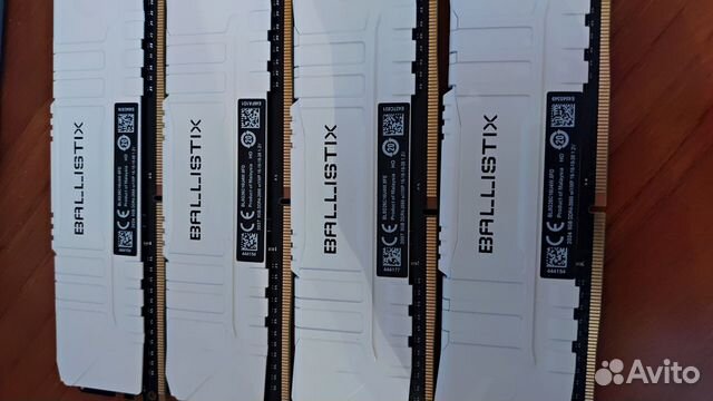 Озу 8 гб DDR4 Ballistix купить в Москве с доставкой | Электроника | Авито
