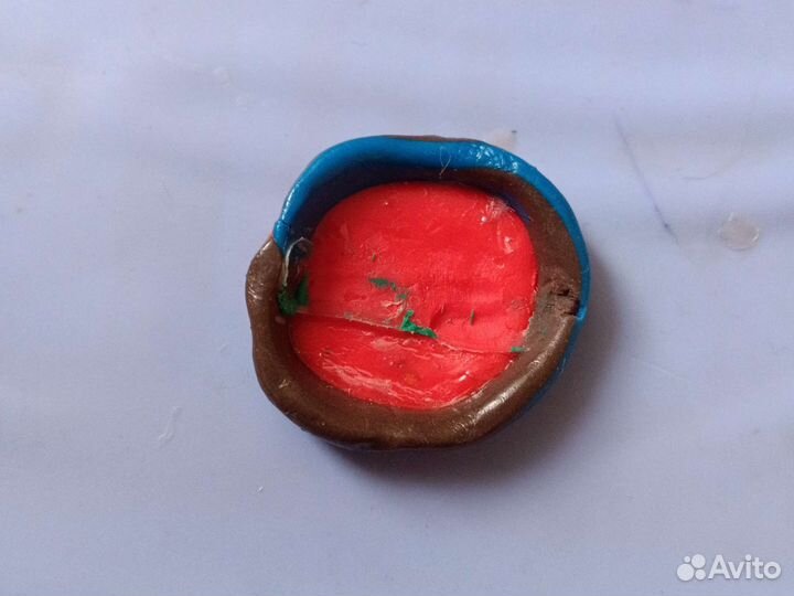 Тарелочки из глины 3 шт