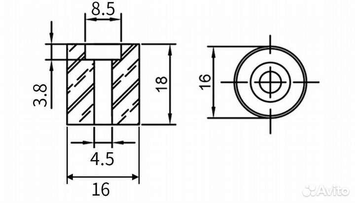Силиконовые проставки для стола Kingroon