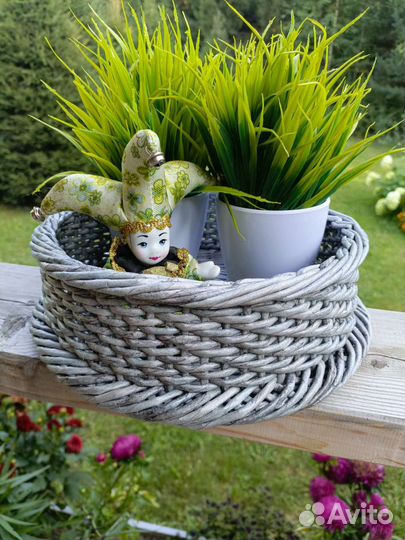 Плетеная корзина