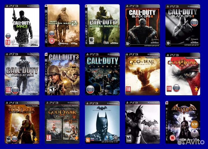 Игры на PS3 (установка)