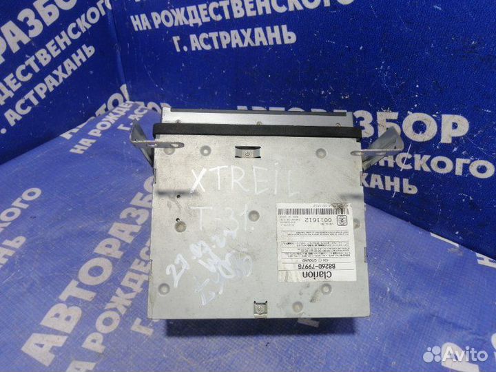 Штатная магнитола Nissan X-Trail T31 внедорожник