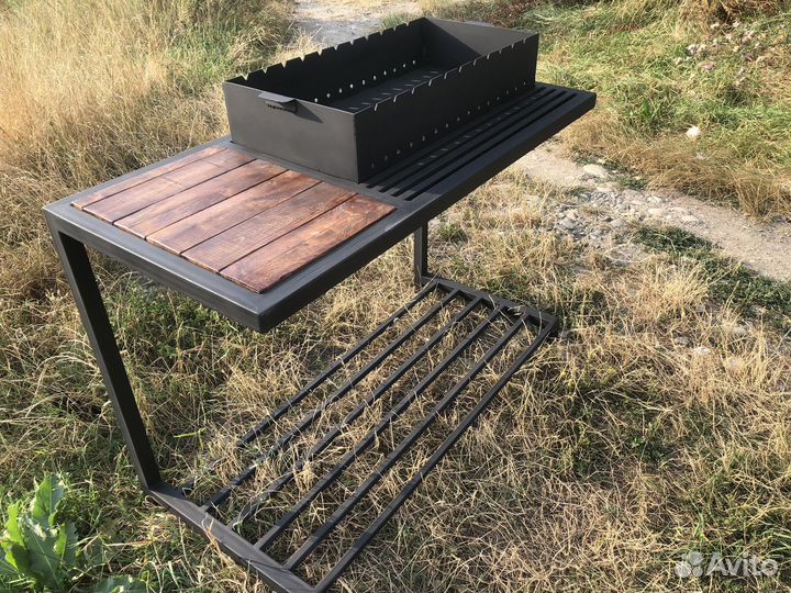 Готовый мангал лофт