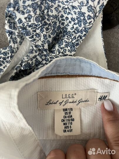 Рубашка для мальчика 110