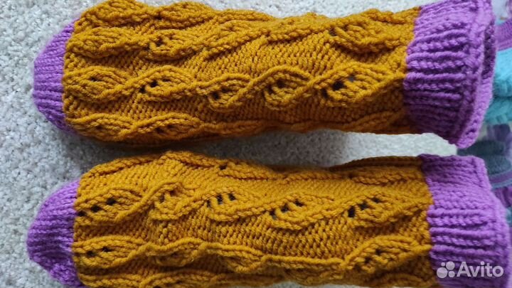 Носки вязаные ручной работы женские