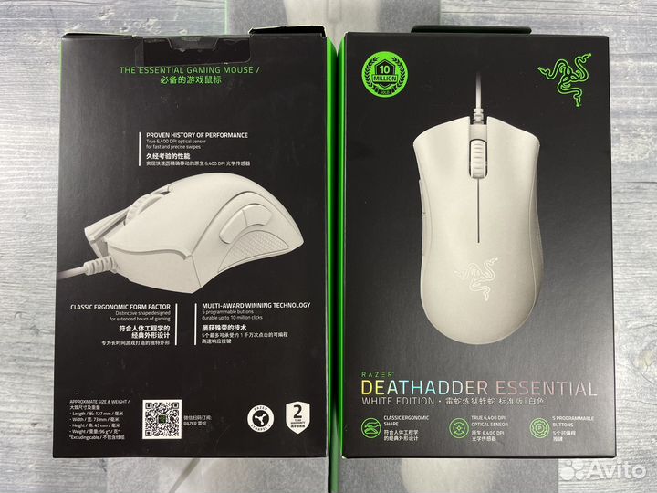 Игровая мышь Razer DeathAdder Essential White