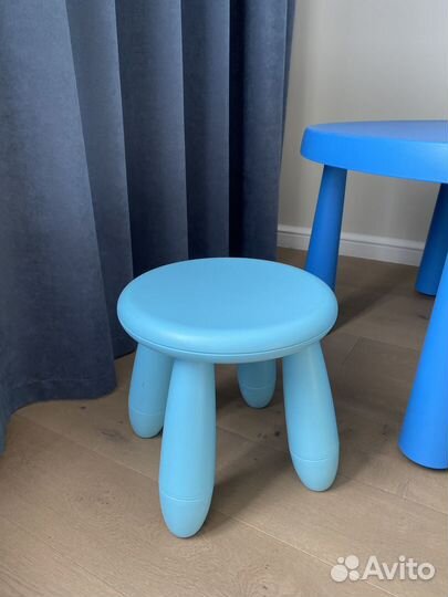 Детский стол и стуля IKEA маммут