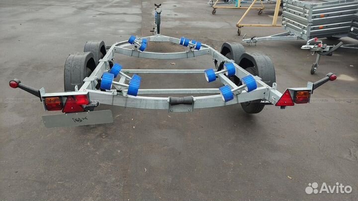 Прицеп для лодки мзса 81773G исп.023 (ролики)