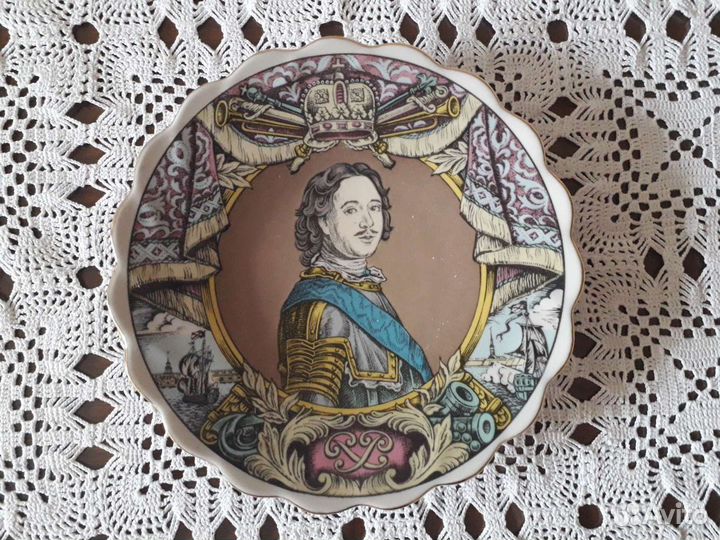 Настенная тарелка лфз СССР