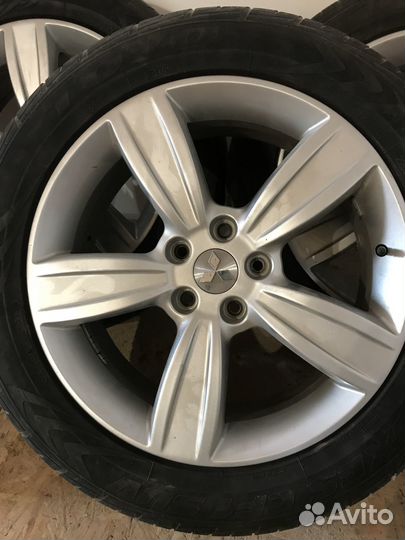 Литые диски r18 5x114 3 на Mitsubishi Outlander