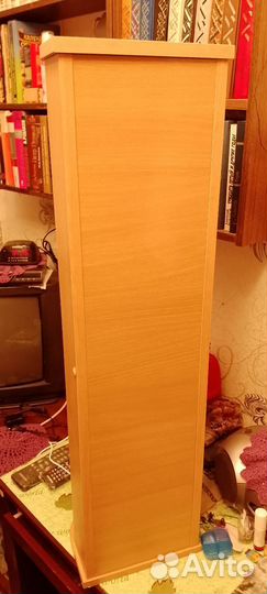 Полка для DVD дисков, новая, деревянная