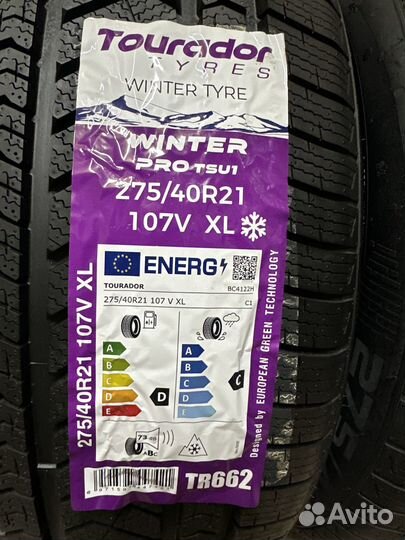 Tourador Winter Pro TSU1 275/40 R21 и 315/35 R21 112V