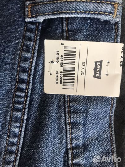 Джинсы мужские levis 511 w33 l30