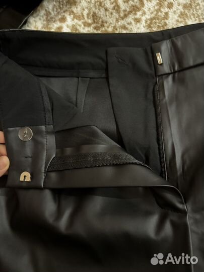 Шорты женские кожаные