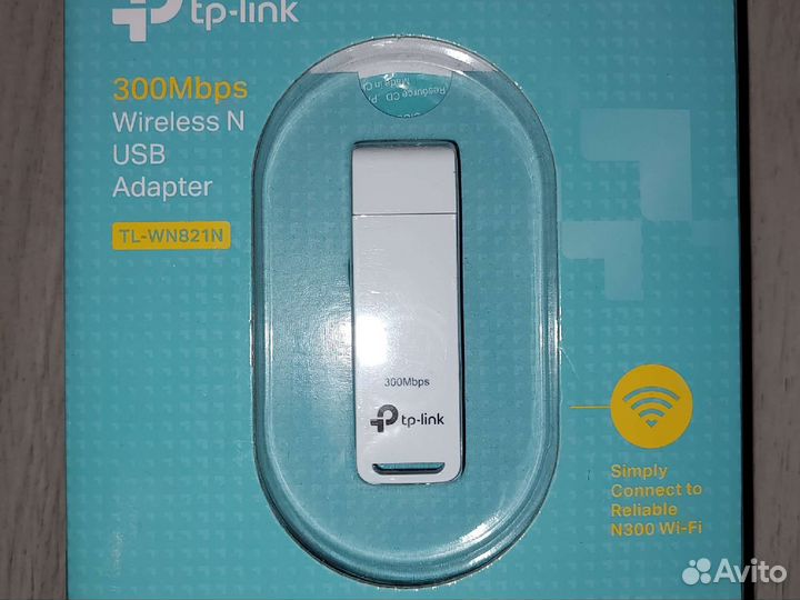 Сетевой адаптер Wi-Fi TP-Link TL-WN821N N300