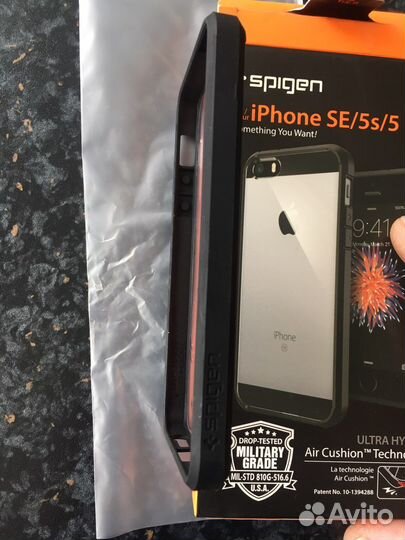 Чехол spigen для iPhone SE/5S/5