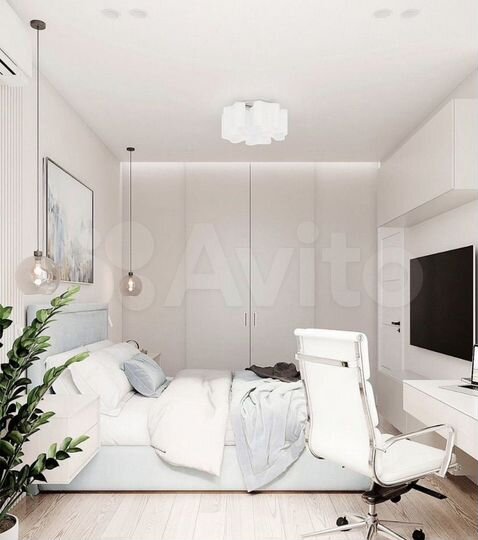 1-к. квартира, 43,4 м², 12/25 эт.