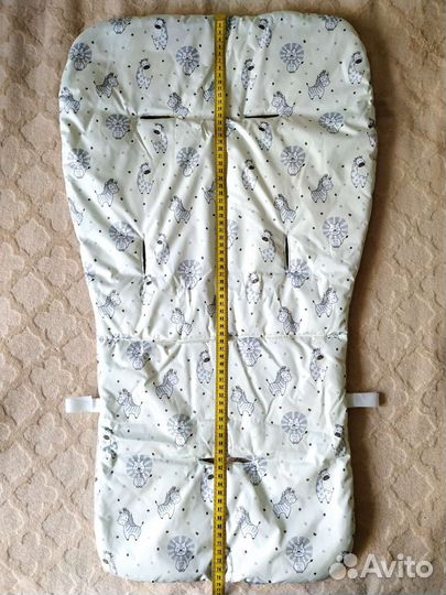 Матрас вкладыш в коляску двусторонний