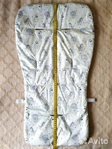 Матрас вкладыш в коляску двусторонний