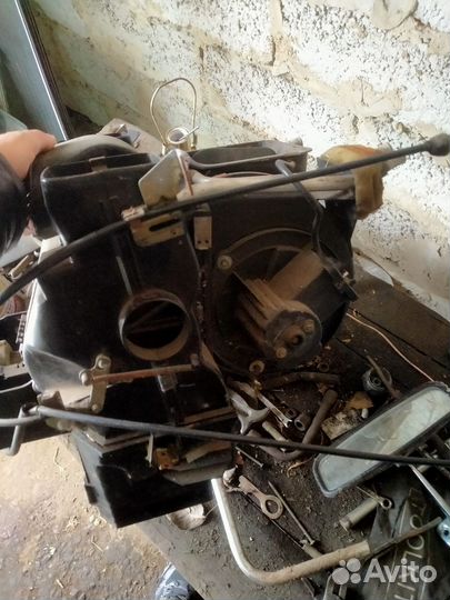 Отопитель салона печка mercedes 123
