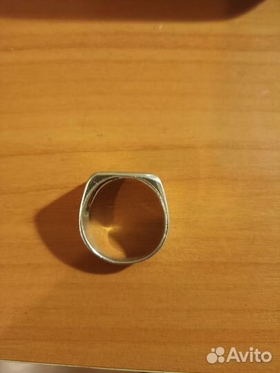 Мужская печатка серебро
