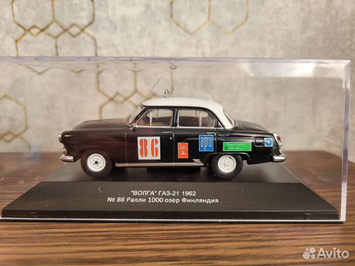 Модель автомобиля Волга газ-21 1962 #86