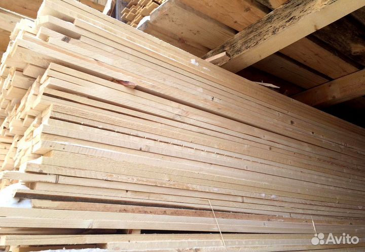 Доска обрезная естественной влажности
