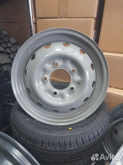 Диски штамп R16 5x139,7 ET58 d98 5j Grey