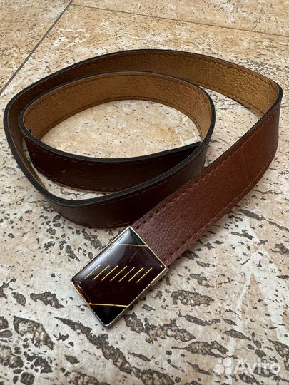 Мужской кожаный ремень