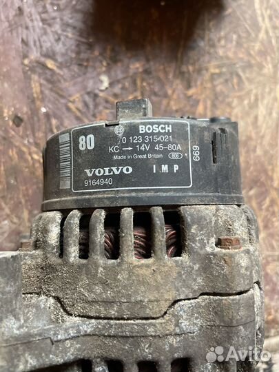 Генератор вольво s40 v40