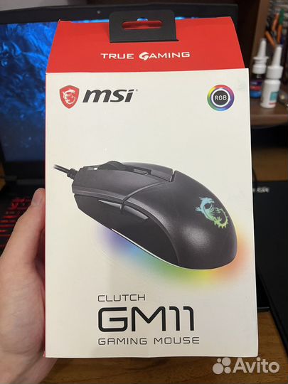 Игровая мышь msi