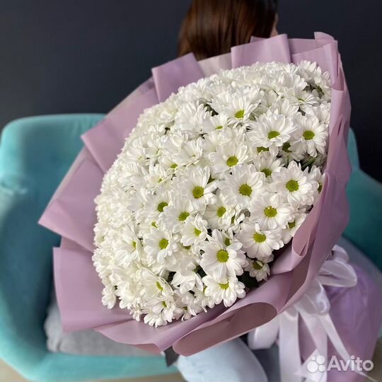 Букеты-гиганты Хризантем