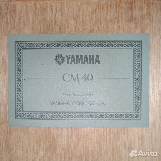 Классическая гитара yamaha CM40
