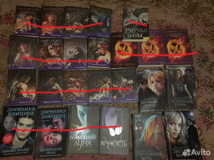 Книги: вампиры, оборотни, призраки